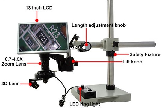 Kính hiển vi quan sát 3D độ nét cao